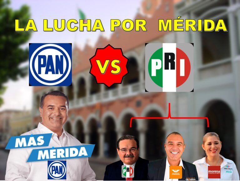 El PRI quiere quitar la alcaldía de Mérida a Renán Barrera del PAN