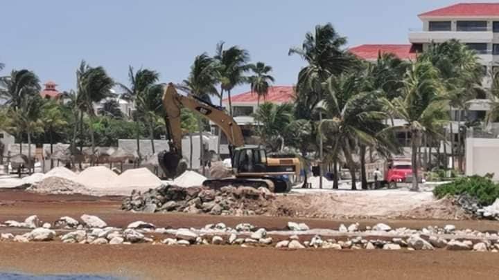 DENUNCIAN NUEVA OBRA ILEGAL EN PUERTO AVENTURAS SIN QUE INTERVENGA LA PROFEPA