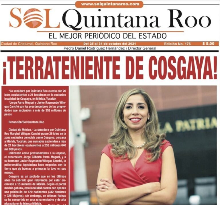 ¡TERRATENIENTE DE COSGAYA! SOL QUINTANA ROO