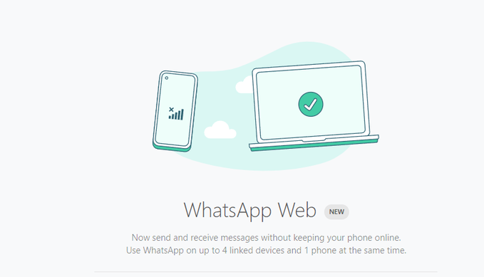 WhatsApp Web ya se puede usar con el teléfono apagado; así funciona