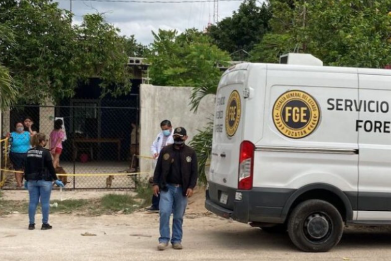 Familia halla cráneo humano con mensajes de amenaza en predio de Kanasín