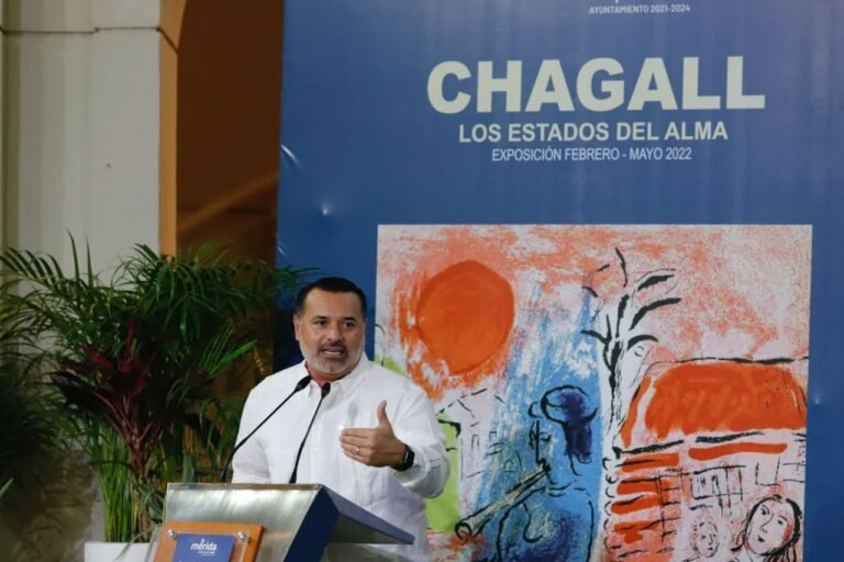 “Chagall: Los estados del alma” llega a Mérida con mensajes de amor y esperanza