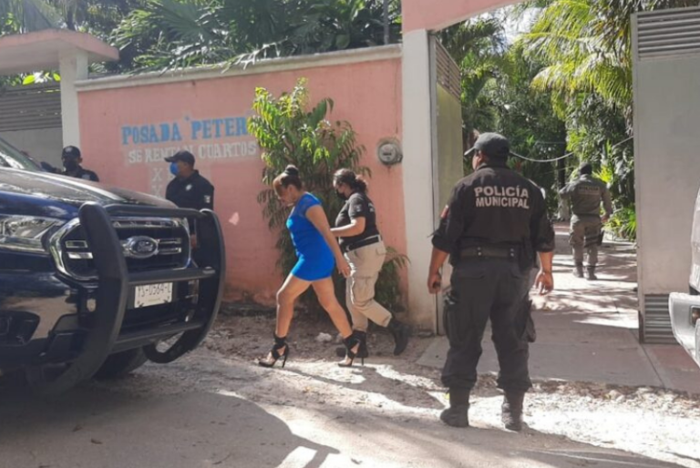 Detienen a cinco sexoservidoras y al dueño de un hotel en Tizimín
