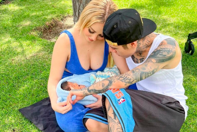Santa Fe Klan y Maya anuncian la llegada de su hijo Luka