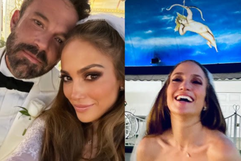 “Lo logramos”: Jennifer López y Ben Affleck se casaron en Las Vegas