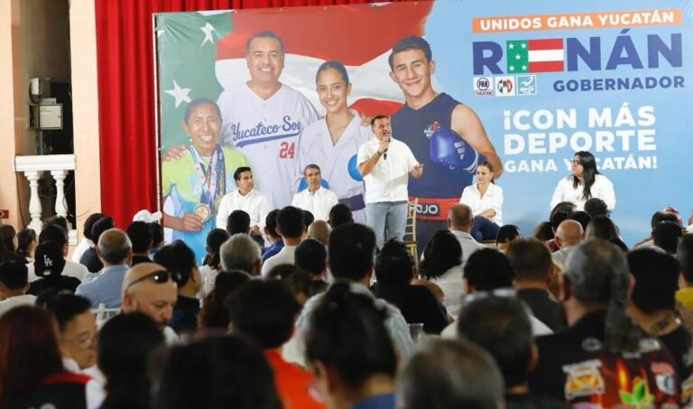 Renán Barrera: ofrece consolidar a Yucatán como capital deportiva del sureste mexicano