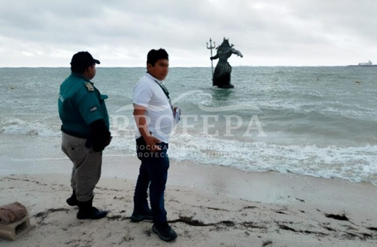 Poseidón sigue reinando en Progreso