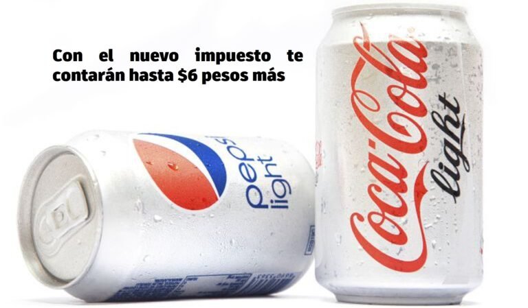 Subirían los precios de refrescos y bebidas light hasta 6 pesos en México con nuevo IEPS
