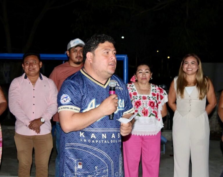 Con el programa “Transformando Espacios”, Kanasín estrena parque infantil en el fraccionamiento residencial