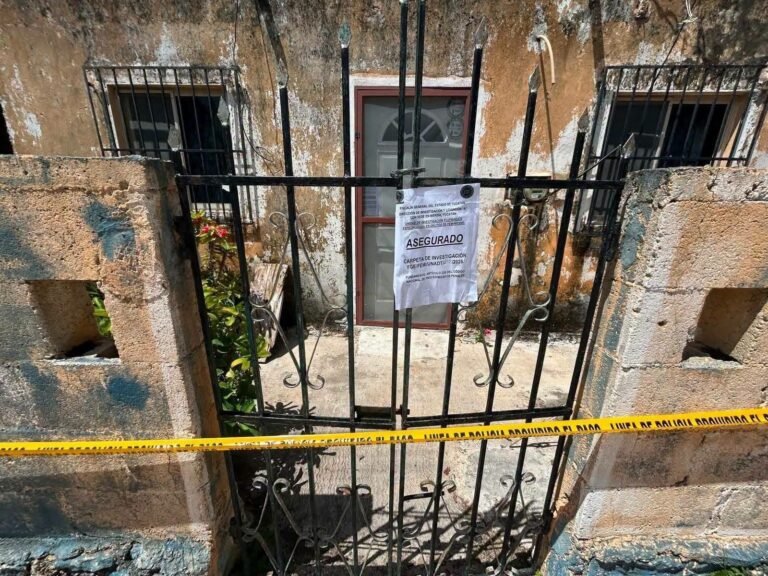Investigan muerte de pareja de adultos mayores dentro de una vivienda en Tamanché